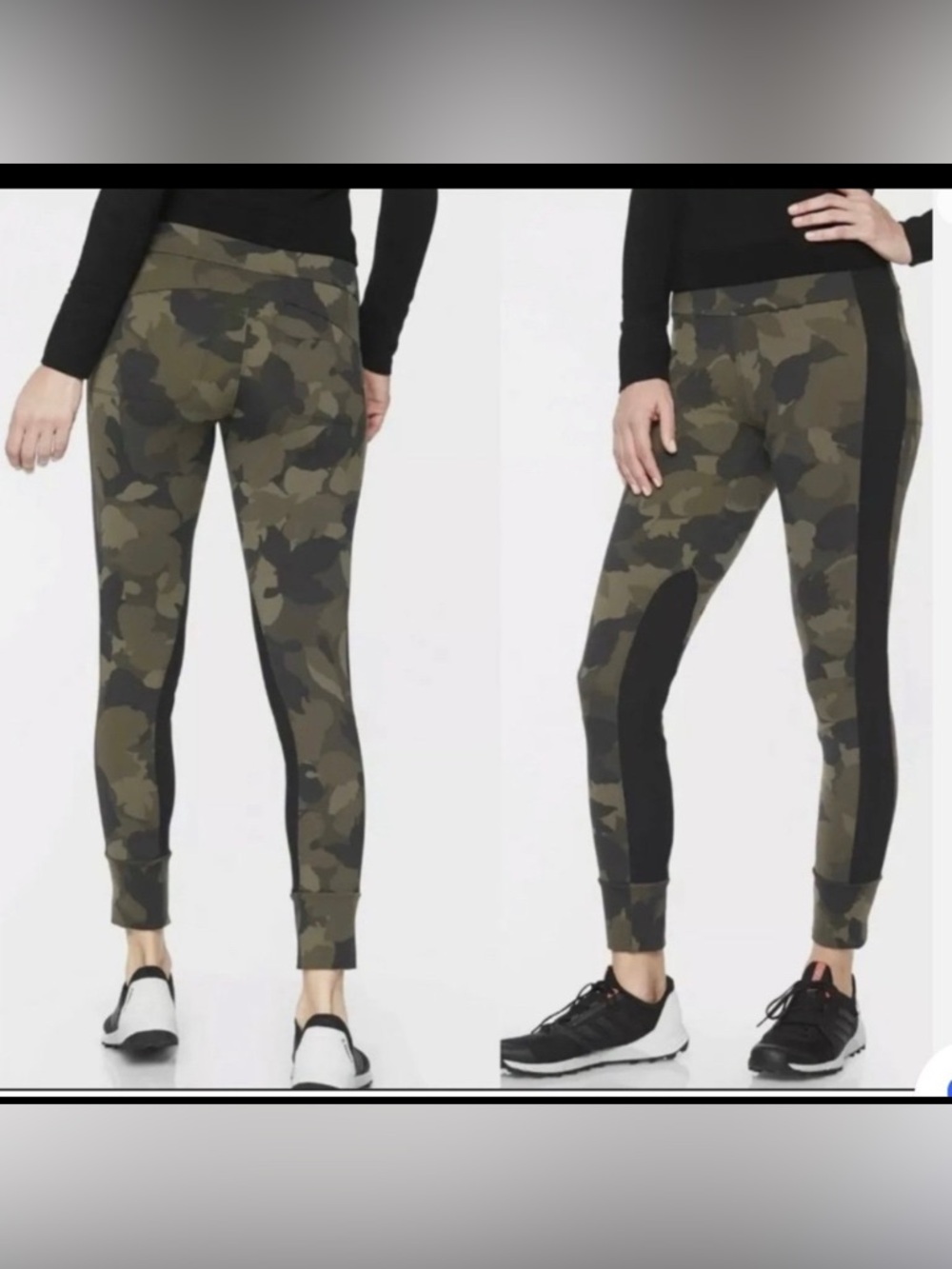 Athleta Essex Camo Hybrid Tight
